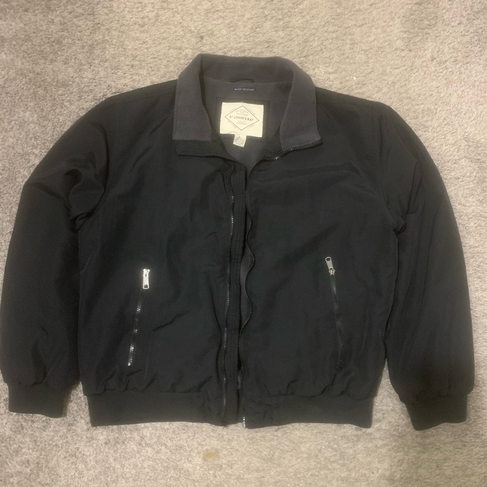 st john bay work jacket 
perfect for the cold